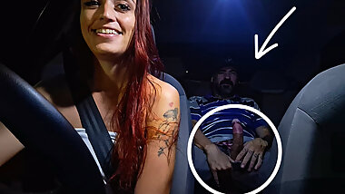 Female app driver catches passenger masturbating from behind