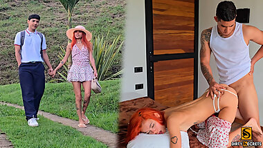 I GO TO FUCK ON THE SLY WITH MY STEPSISTER AND THE SLUT FUCKS A STRANGER TOO