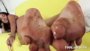 Claire Black's Dirty Feet JOI