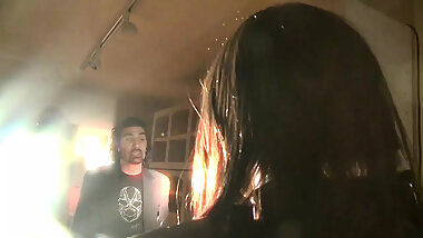 The Horny Goddess Appears and Blows Too Fast