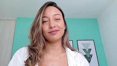 blowjob and masturbation with my stepbrother's cock