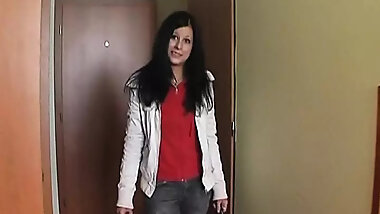 Beautiful German doll enjoys hot fuck before a facial