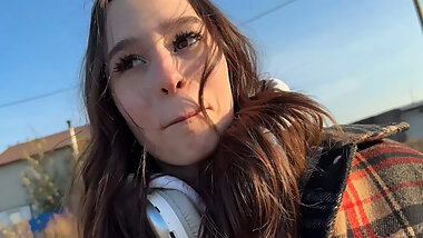 A thrilling game of Strip Hand Slap ends with a wet blowjob