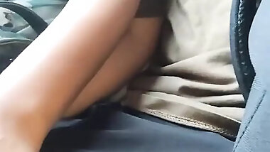 She Lovess to Give Me Handjob on Bus
