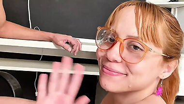 I got on all fours and he put it hard cumming on my face!