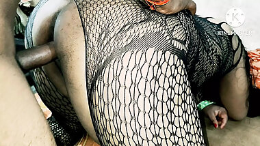 Desi Indian maid hard-core boss