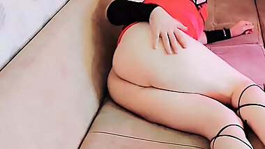 Gay Sissy Crossdresser White Big Ass Big Butt Booty Girly Boy MTF LGBT Lady Boy Fem Boy Bottom Cute
