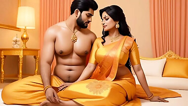 Hot Indian Desi Bhabhi Love Massage  Full Uncut Sensual Massage & Deep Romance