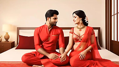 Hot indian housewife excited for sex with office boss