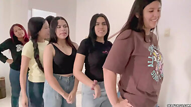 Total Control: Bound Femdom Experience with the Handgag Squad