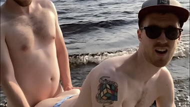 Gay Twinks Public Outdoor Bareback At The Beach