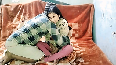 Hot step sister ke bur me apna land ghusa diya