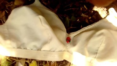 My stepDaughter Caught Me, Jerk Off My stepGranny Bra