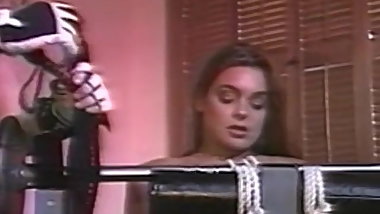 Young beauty moans while teased with whipping by stud