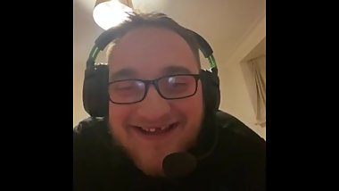 Young stud smokes vape