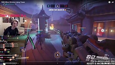 xQc Reviews Silver Main Tank Gameplay