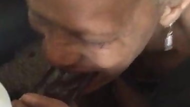 Granny sucks meat For money