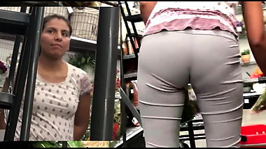 Insane VPL On Young Latina