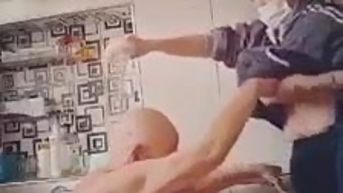 Horny Old Guy Groped Slut